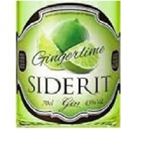 GINGERLIME SIDERIT Logo (EUIPO, 31.12.2016)