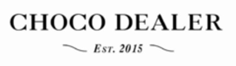 Choco Dealer Est. 2015 Logo (EUIPO, 05.04.2019)