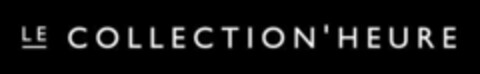 LE COLLECTION'HEURE Logo (EUIPO, 17.09.2019)