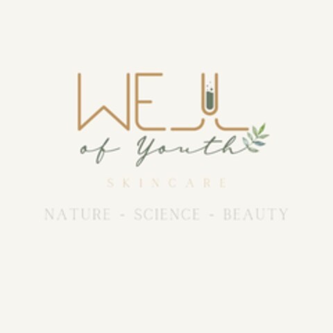 WELL OF YOUTH SKINCARE NATURE - SCIENCE - BEAUTY Logo (EUIPO, 04/19/2021)