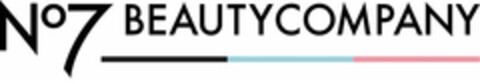 NO7 BEAUTY COMPANY Logo (EUIPO, 19.04.2021)