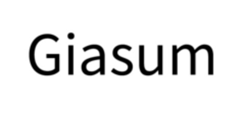 Giasum Logo (EUIPO, 11/11/2022)