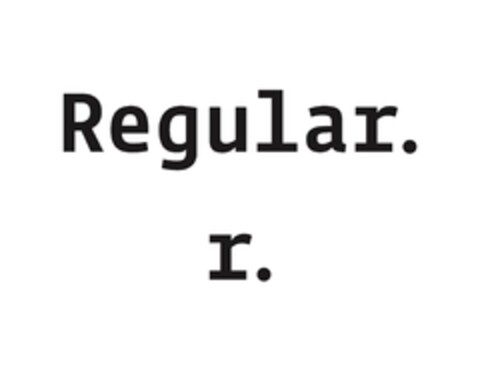 Regular . I. Logo (EUIPO, 13.12.2023)