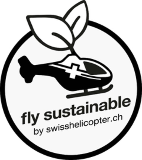 fly sustainable by swisshelicopter.ch Logo (EUIPO, 08.03.2024)