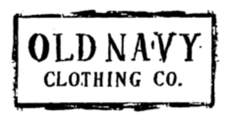 OLD NAVY CLOTHING CO. Logo (EUIPO, 04/01/1996)