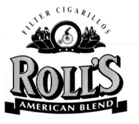 ROLL'S AMERICAN BLEND Logo (EUIPO, 01.04.1996)