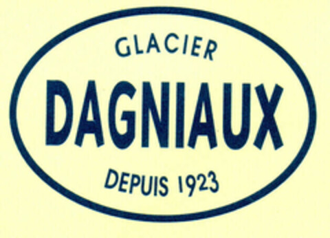 GLACIER DAGNIAUX DEPUIS 1923 Logo (EUIPO, 04.08.1998)