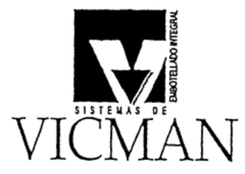 VICMAN V SISTEMAS DE EMBOTELLADO INTEGRAL Logo (EUIPO, 23.09.1998)