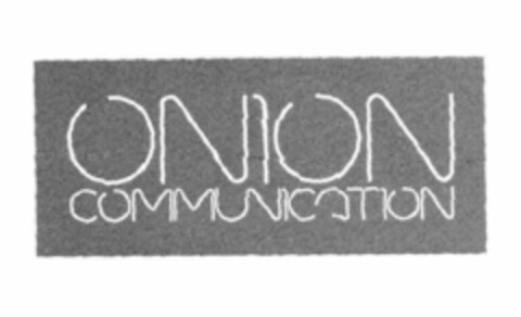 ONION COMMUNICATION Logo (EUIPO, 24.09.1998)