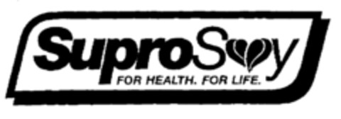 SuproSoy FOR HEALTH. FOR LIFE. Logo (EUIPO, 13.05.1999)