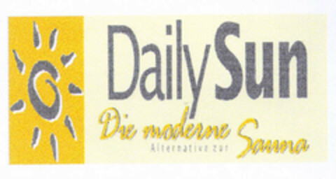 Daily Sun Die moderne Alternative zur Sauna Logo (EUIPO, 21.11.2000)