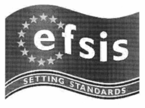 efsis SETTING STANDARDS Logo (EUIPO, 01/23/2002)