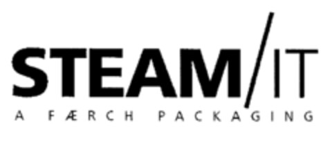 STEAM/IT A FÆRCH PACKAGING Logo (EUIPO, 09.07.2002)