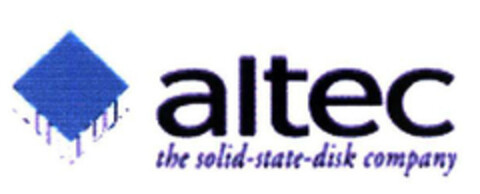 altec the solid-state-disk company Logo (EUIPO, 06.09.2004)