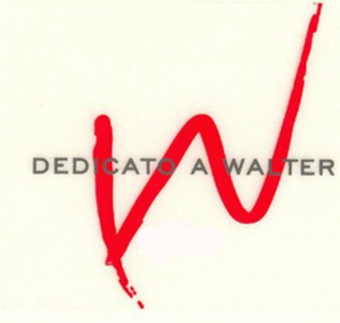 W DEDICATO A WALTER Logo (EUIPO, 12/07/2005)