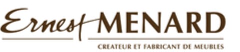 Ernest MENARD CREATEUR ET FABRICANT DE MEUBLES Logo (EUIPO, 12.11.2008)