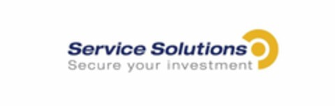 Service Solutions Secure your investment Logo (EUIPO, 03.12.2008)