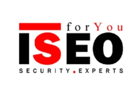ISEO FOR YOU - SECURITY EXPERTS Logo (EUIPO, 12.04.2010)