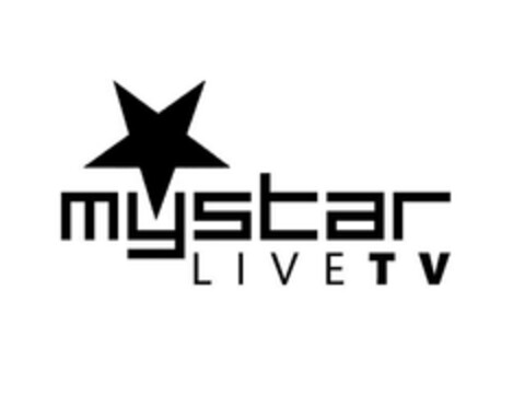 MYSTAR LIVE TV Logo (EUIPO, 09/29/2010)