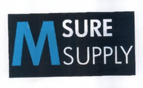 M SURE SUPPLY Logo (EUIPO, 10/14/2011)