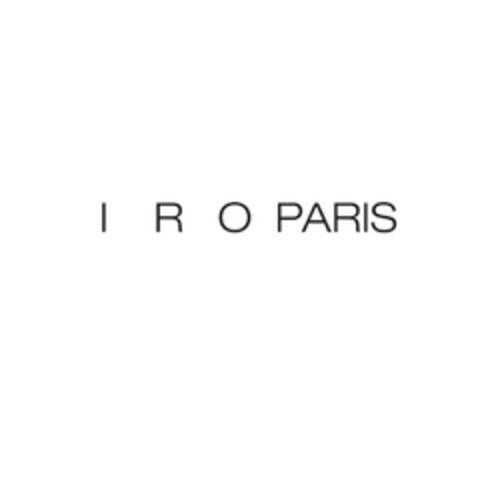 IRO PARIS Logo (EUIPO, 03/08/2012)