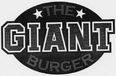 THE GIANT BURGER Logo (EUIPO, 25.10.2012)