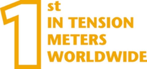 1st IN TENSION METERS WORLDWIDE Logo (EUIPO, 02/14/2013)