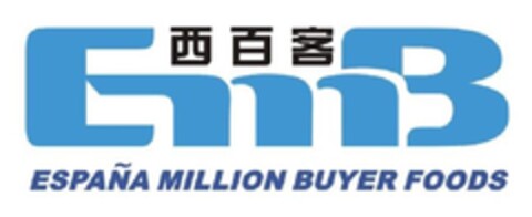 EMB ESPAÑA MILLION BUYER FOODS Logo (EUIPO, 26.09.2013)