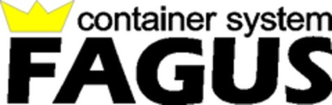 CONTAINER SYSTEM FAGUS Logo (EUIPO, 13.06.2014)