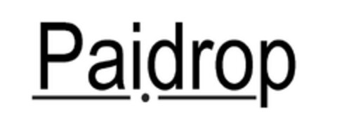 Paidrop Logo (EUIPO, 05.08.2014)