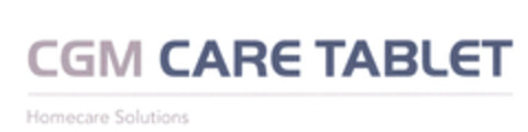 CGM CARE TABLET Homecare Solutions Logo (EUIPO, 14.07.2015)