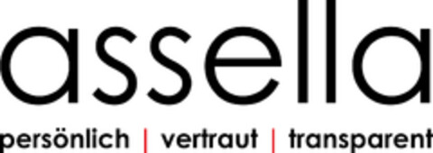 assella persönlich | vertraut | transparent Logo (EUIPO, 22.03.2017)