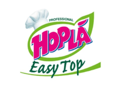 HOPLA' PROFESSIONAL EASY TOP Logo (EUIPO, 22.09.2017)