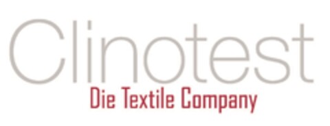 Clinotest Die Textile Company Logo (EUIPO, 01/16/2018)