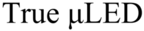 True µLED Logo (EUIPO, 14.05.2018)