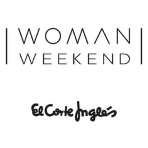 WOMAN WEEKEND EL CORTE INGLES Logo (EUIPO, 08.06.2018)