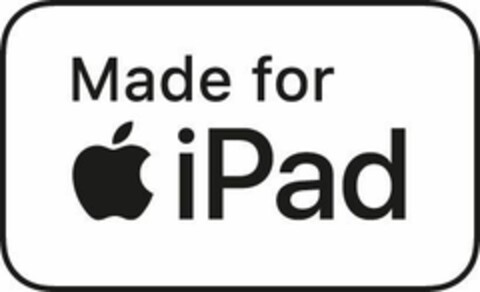 Made for iPad Logo (EUIPO, 06/14/2018)