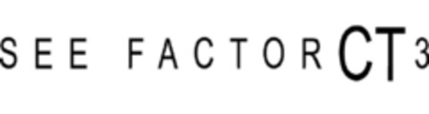 SEE FACTOR CT3 Logo (EUIPO, 28.02.2019)