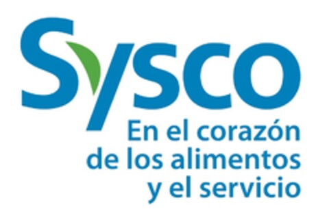SYSCO En el corazon de los alimentos y el servicio Logo (EUIPO, 14.10.2019)