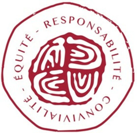 ÉQUITÉ - RESPONSABILITÉ - CONVIVIALITÉ - Logo (EUIPO, 25.11.2019)