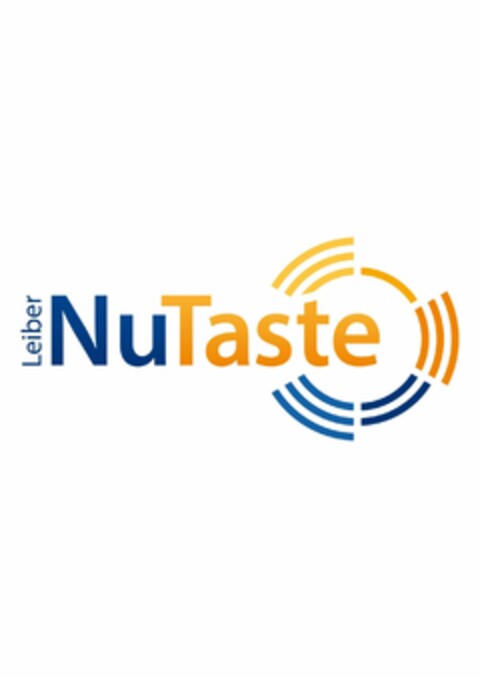 Leiber NuTaste Logo (EUIPO, 12/03/2019)