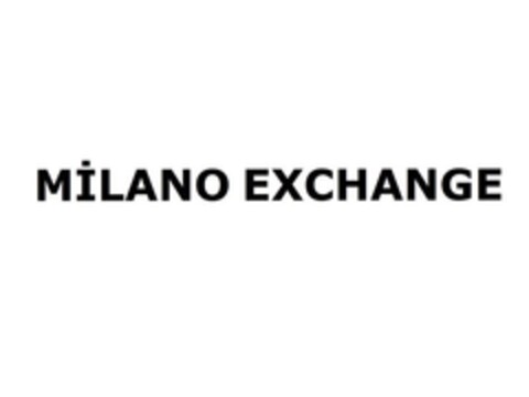 MILANO EXCHANGE Logo (EUIPO, 01/30/2020)