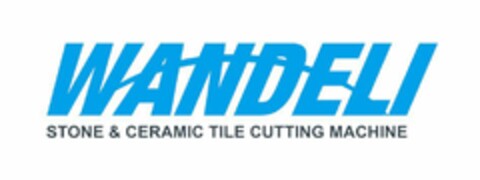 WANDELI STONE & CERAMIC TILE CUTTING MACHINE Logo (EUIPO, 18.09.2021)