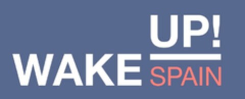 WAKE UP! SPAIN Logo (EUIPO, 06.06.2023)