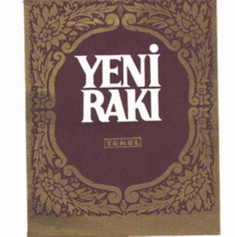 YENI RAKI TEKEL Logo (EUIPO, 05/21/1996)