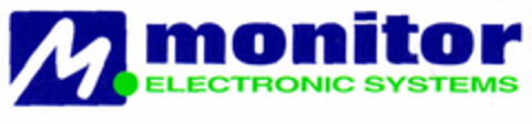 M monitor ELECTRONIC SYSTEMS Logo (EUIPO, 05/19/1998)