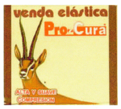 Pro-Cura venda elástica ALTA Y SUAVE COMPRESION Logo (EUIPO, 24.09.1999)