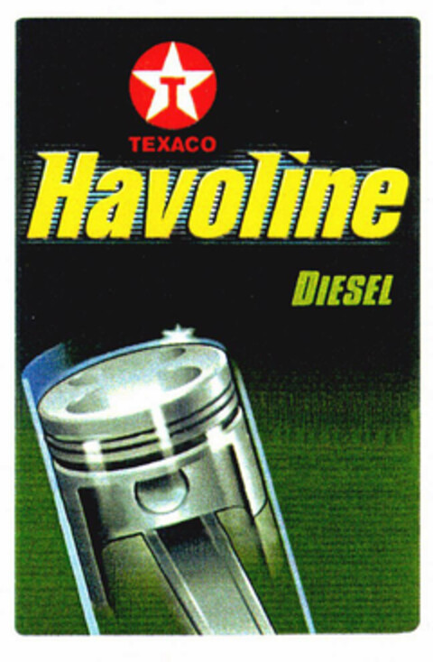 T TEXACO Havoline DIESEL Logo (EUIPO, 20.12.2000)