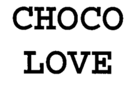 CHOCO LOVE Logo (EUIPO, 11.11.2002)