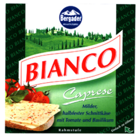 BIANCO Caprese Bergader Logo (EUIPO, 04.04.2003)